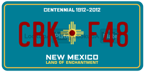 CBKF48  license plate in NM