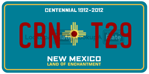 CBNT29  license plate in NM