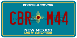 CBRM44  license plate in NM