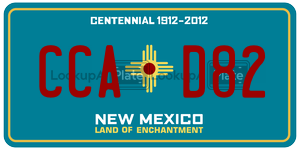 CCAD82  license plate in NM