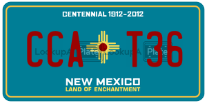CCAT36  license plate in NM