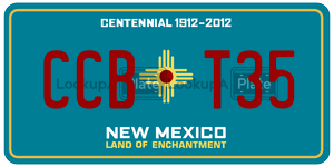 CCBT35  license plate in NM