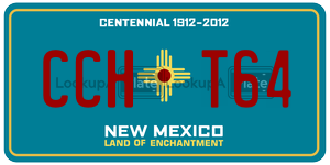 CCHT64  license plate in NM