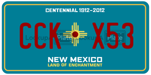 CCKX53  license plate in NM