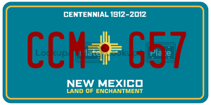 CCMG57  license plate in NM