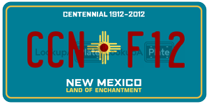 CCNF12  license plate in NM