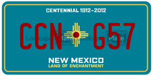 CCNG57  license plate in NM