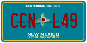 CCNL49  license plate in NM