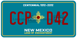CCPD42  license plate in NM
