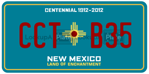 CCTB35  license plate in NM