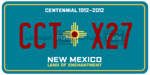 CCTX27  license plate in NM
