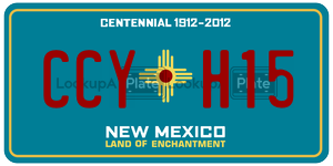 CCYH15  license plate in NM