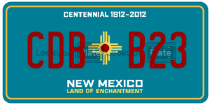 CDBB23  license plate in NM