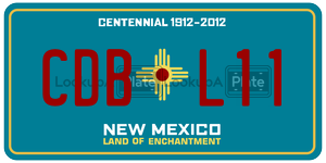 CDBL11  license plate in NM