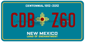 CDBZ60  license plate in NM