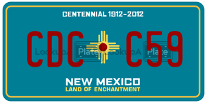 CDCC59  license plate in NM