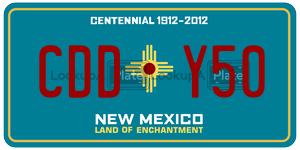 CDDY50  license plate in NM