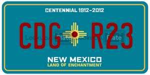 CDGR23  license plate in NM