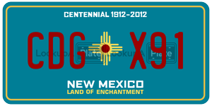 CDGX91  license plate in NM
