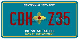 CDHZ35  license plate in NM