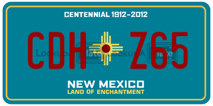 CDHZ65  license plate in NM