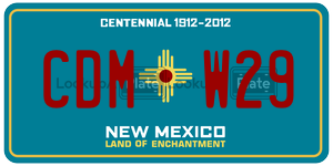 CDMW29  license plate in NM