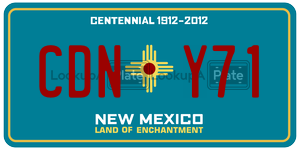 CDNY71  license plate in NM
