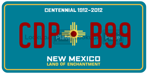 CDPB99  license plate in NM