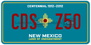 CDSZ50  license plate in NM