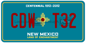CDWT32  license plate in NM