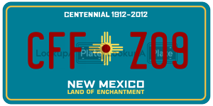 CFFZ09  license plate in NM