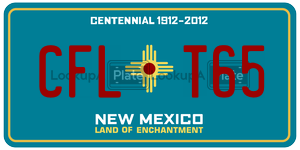 CFLT65  license plate in NM