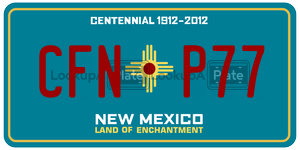 CFNP77  license plate in NM