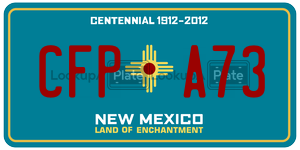 CFPA73  license plate in NM