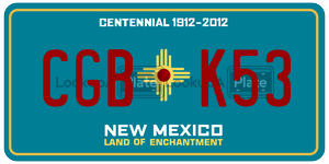 CGBK53  license plate in NM