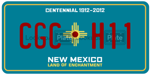 CGCH11  license plate in NM