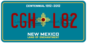 CGHL82  license plate in NM