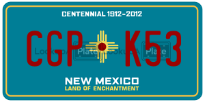 CGPK53  license plate in NM
