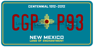 CGPP93  license plate in NM