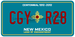 CGYR28  license plate in NM