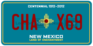 CHAX69  license plate in NM