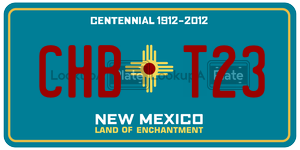 CHBT23  license plate in NM