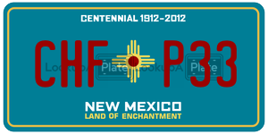 CHFP33  license plate in NM