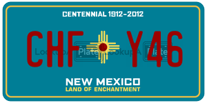 CHFY46  license plate in NM