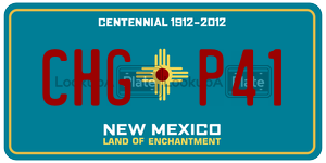 CHGP41  license plate in NM