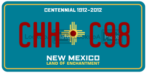 CHHC98  license plate in NM