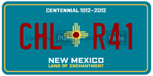 CHLR41  license plate in NM