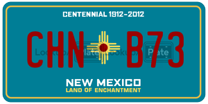 CHNB73  license plate in NM