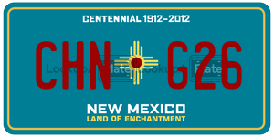 CHNG26  license plate in NM