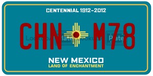 CHNM78  license plate in NM